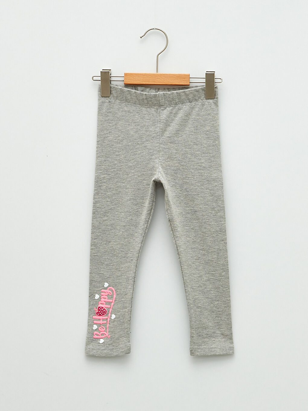 Elasticated Waist Printed Baby Girls' Leggings