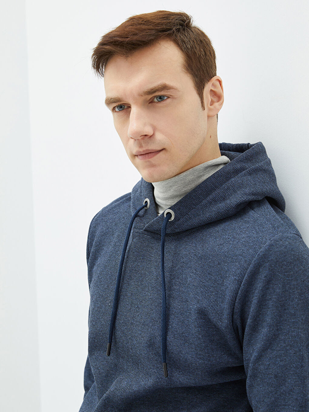 Hanorac cu Mânecă Lungă pentru Bărbați-1