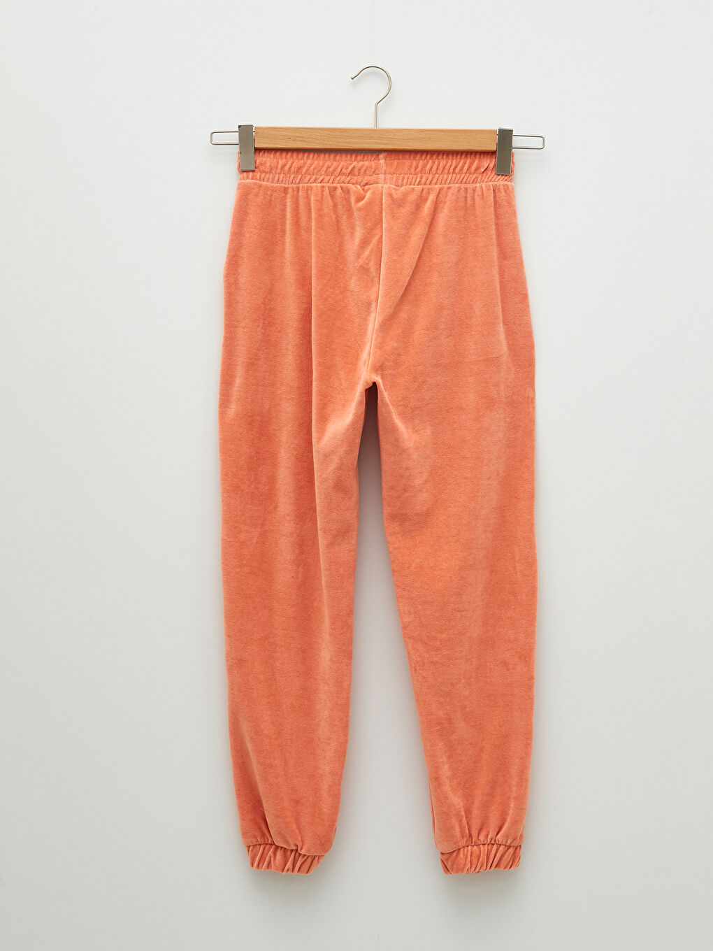 Elastic Waist Regular Velvet Women's Jogger Sweatpants -S28771Z8-FHC