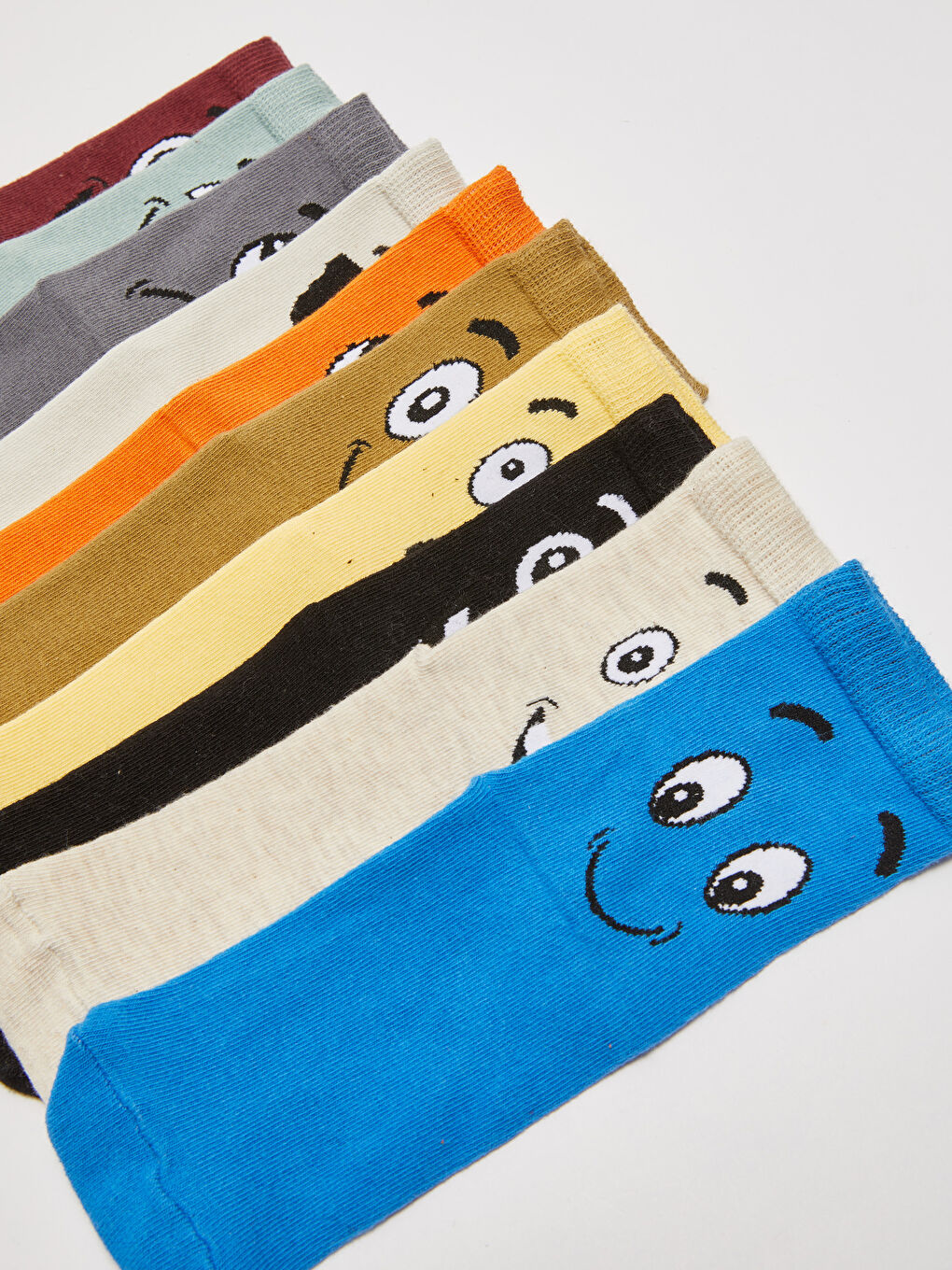 Patterned Boy Socks 10 Pieces-2