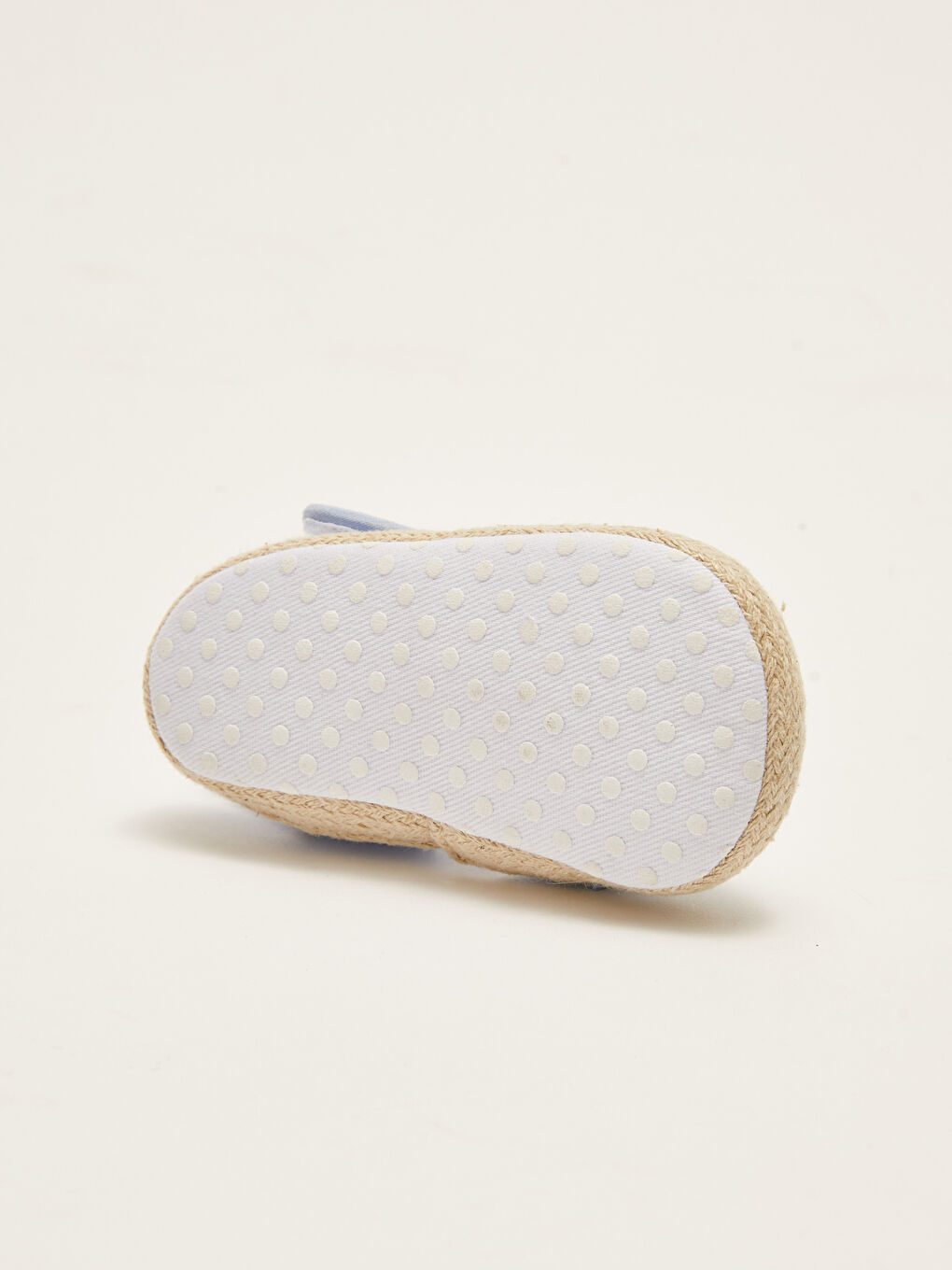 Mavi Nakışlı Cırt Cırtlı Kız Bebek Yürüme Öncesi Ayakkabı-3