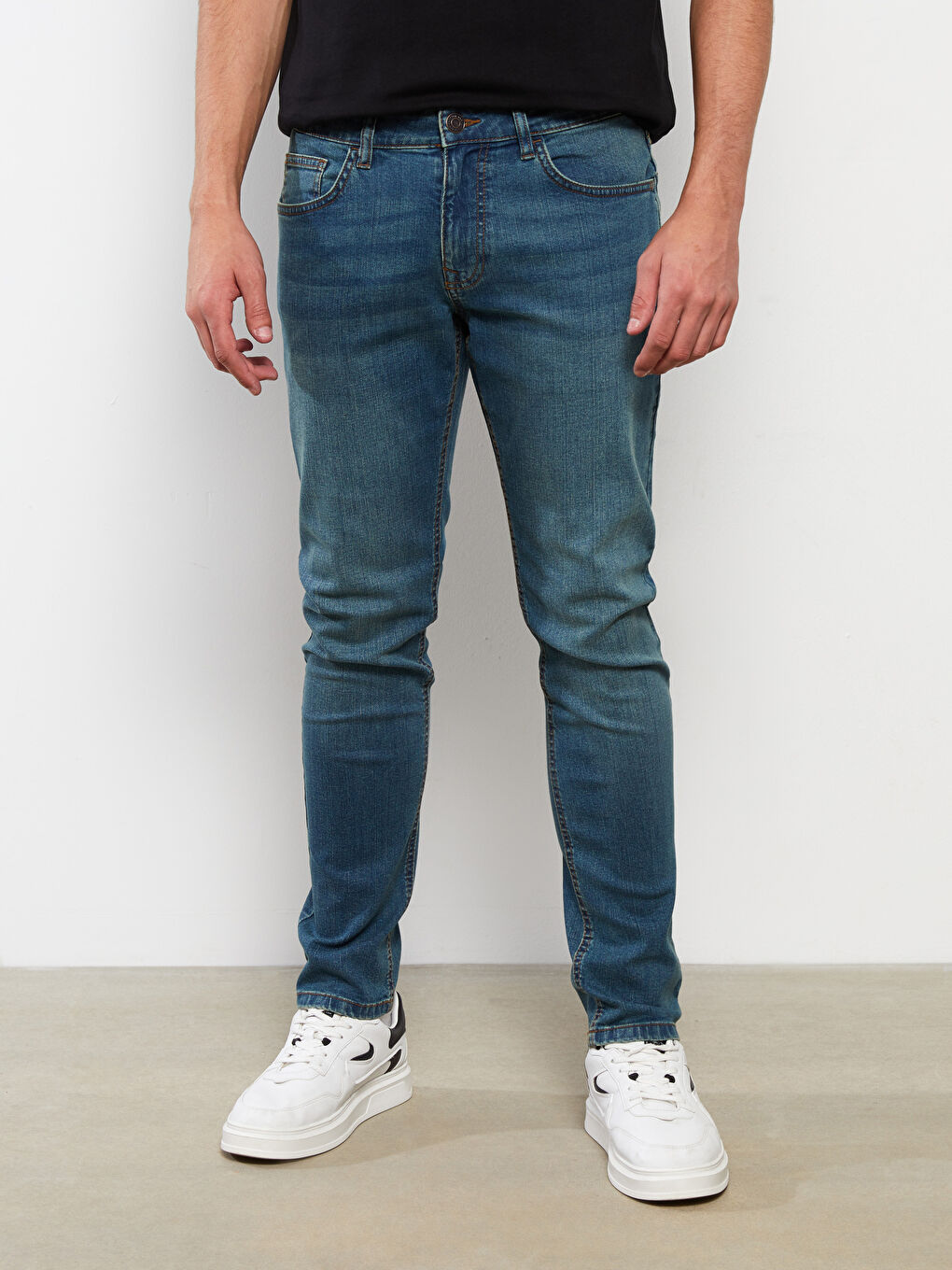 Yeşil 760 Skinny Fit Erkek Jean Pantolon-2