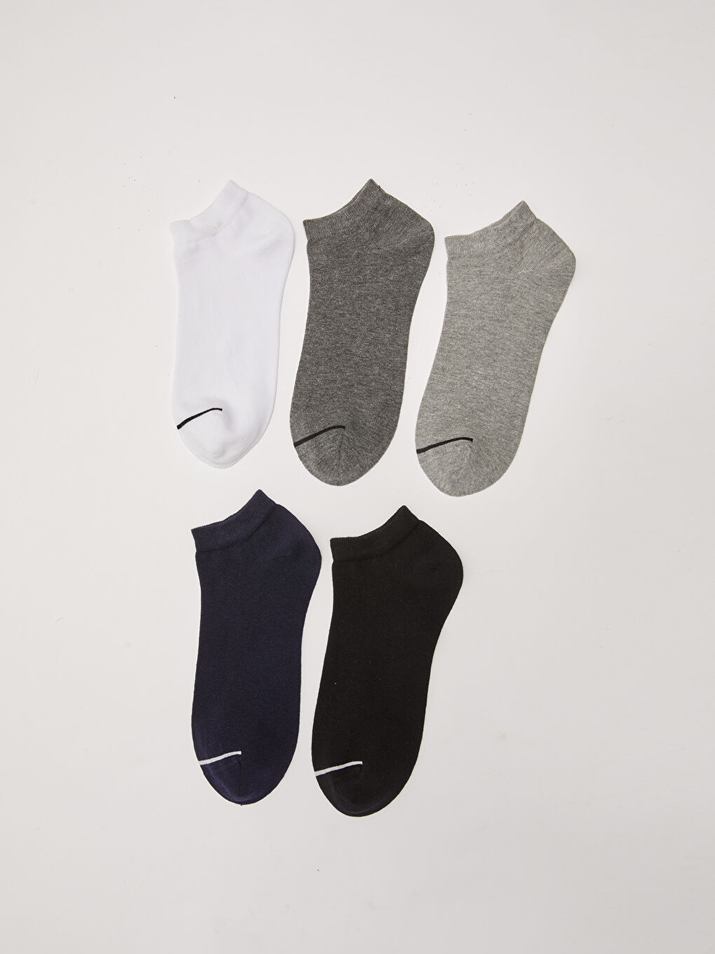 Men's Sneaker Socks 5 Pack-1