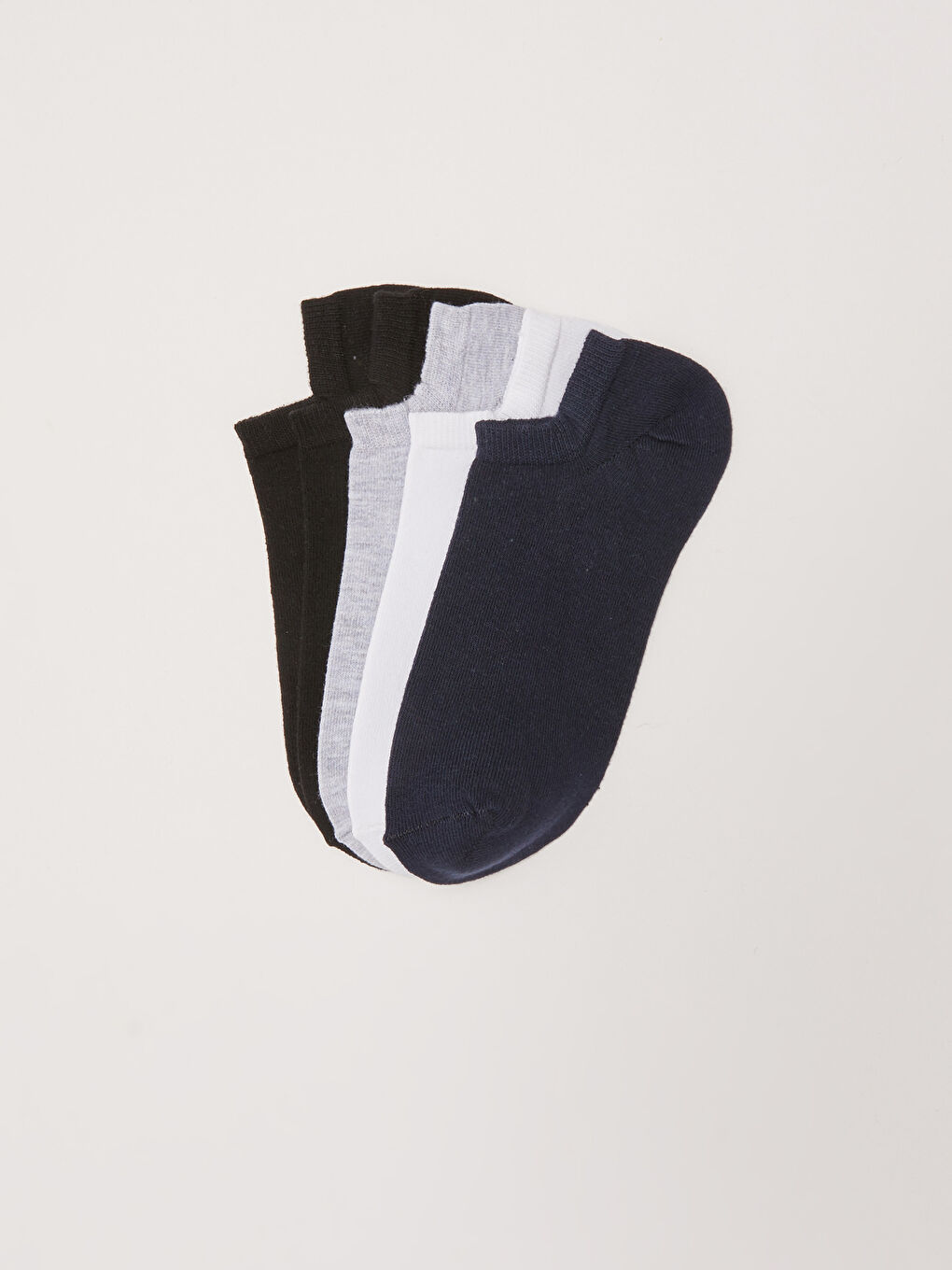 Karışık Çizgili Erkek Sneaker Çorap 5'li