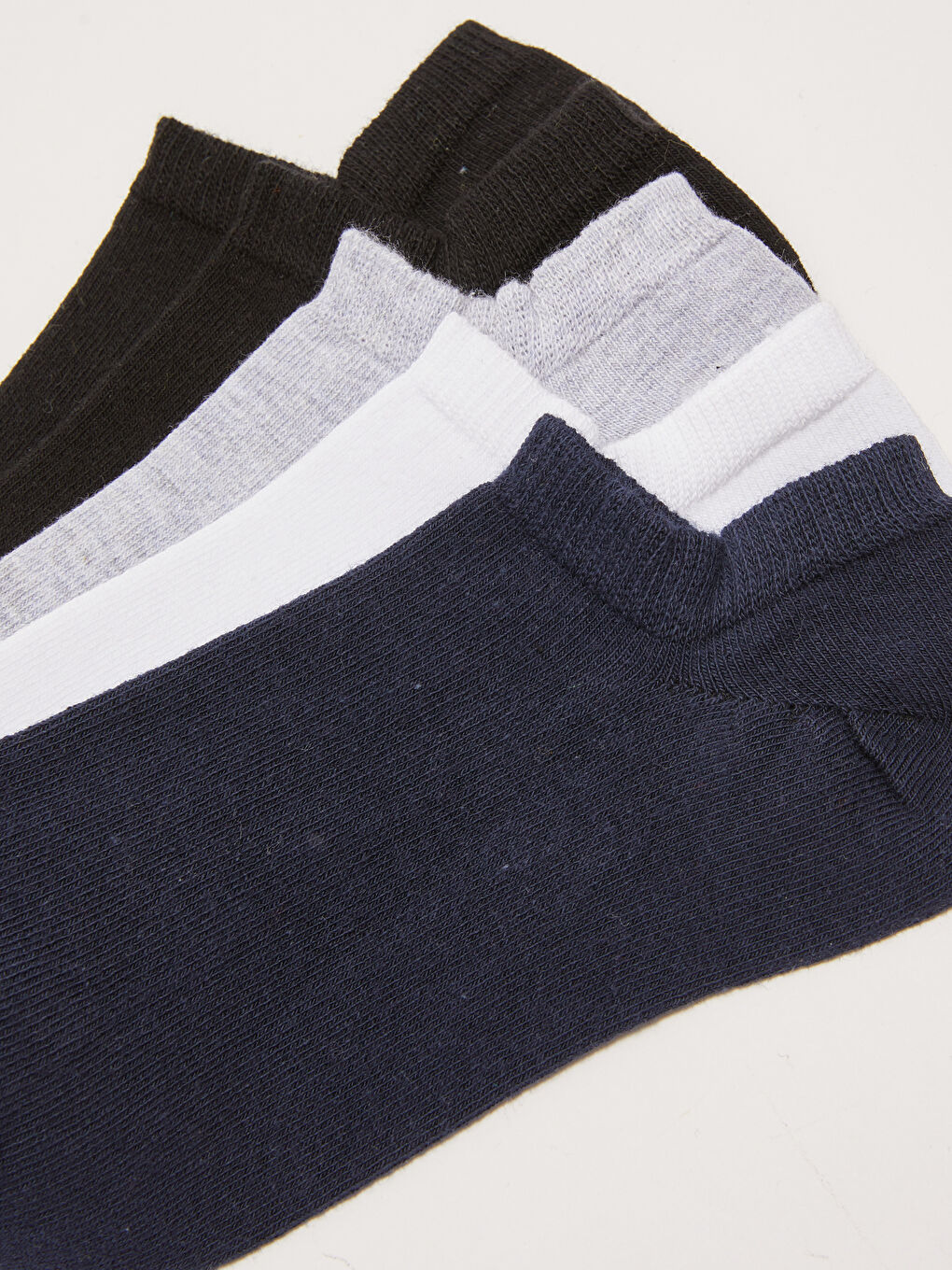 Karışık Çizgili Erkek Sneaker Çorap 5'li-2