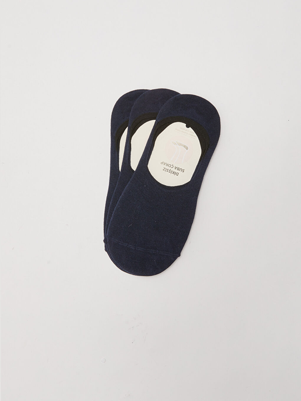 Lacivert Düz Erkek Babet Çorap 3'lü