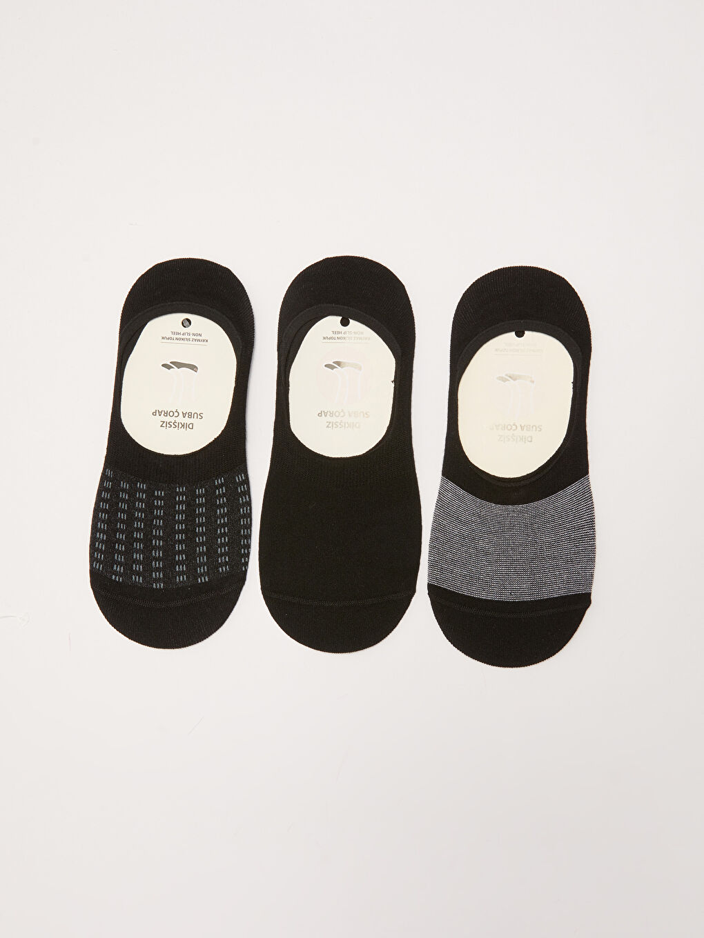 Patterned Men's Bamboo Ballet Socks 3 Pack-1