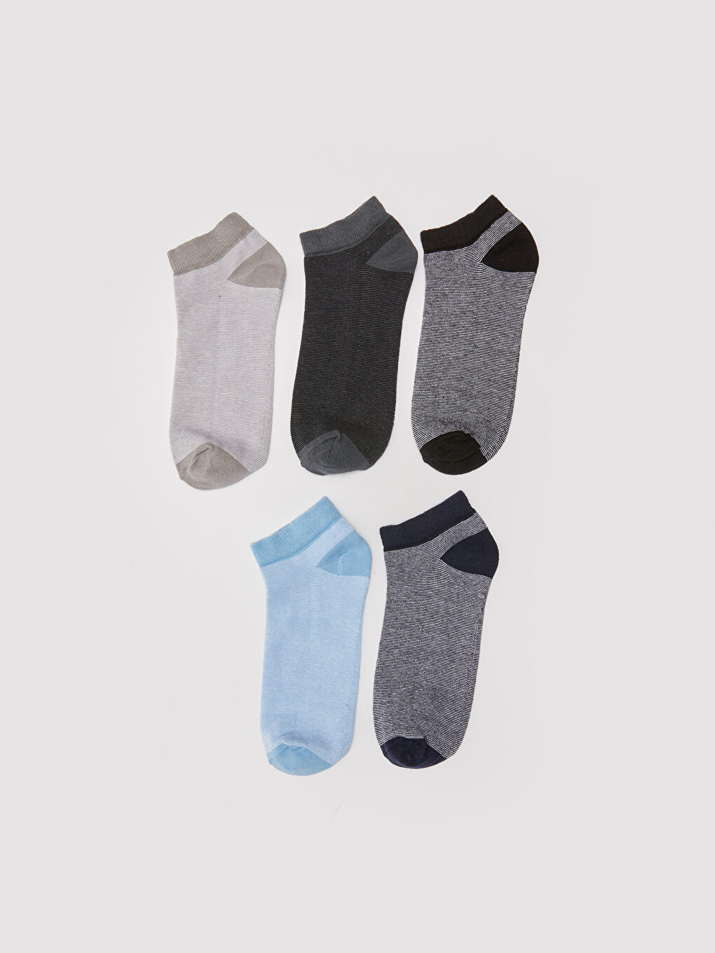 Karışık Erkek Patik Çorap 5'li-1