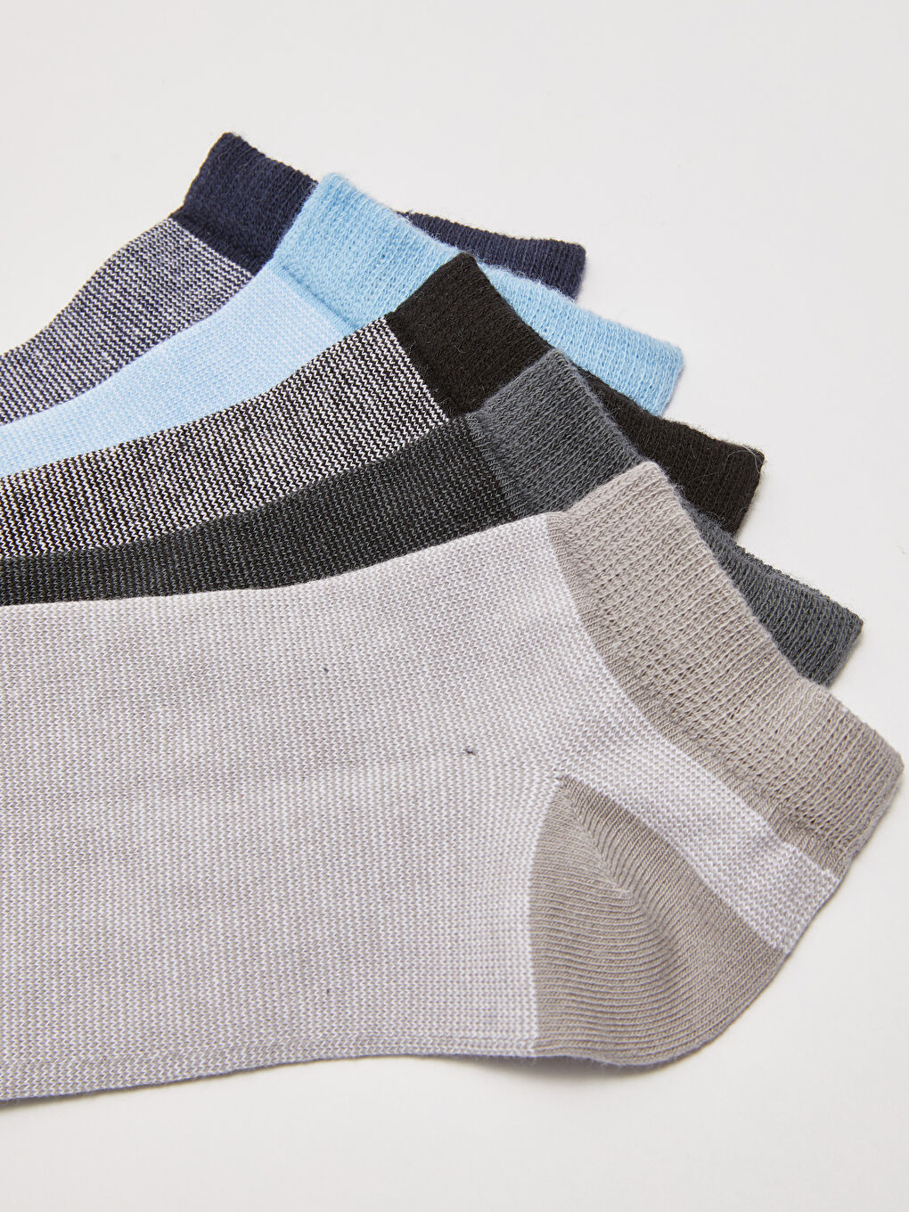 Karışık Erkek Patik Çorap 5'li-2