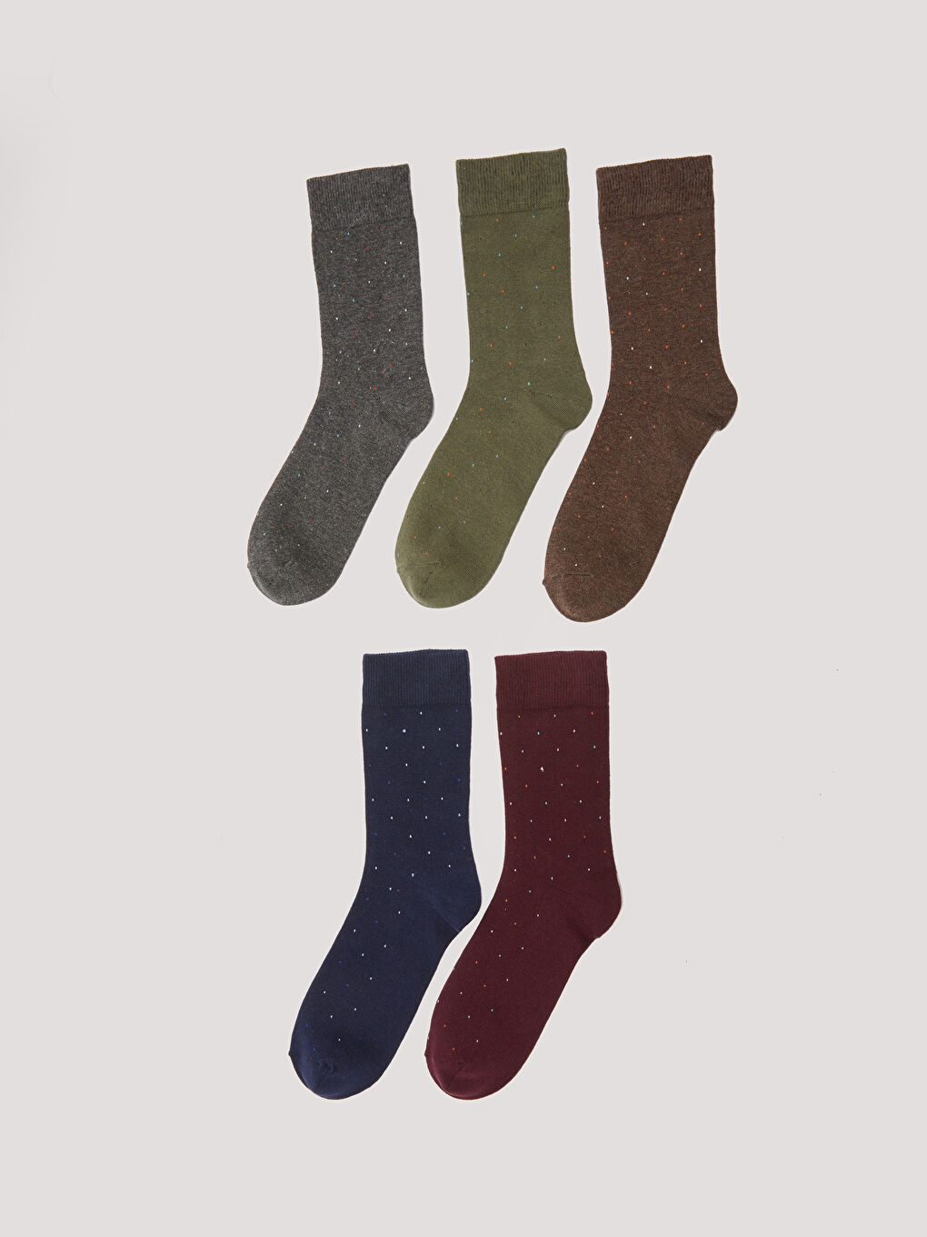 Karışık Erkek Soket Çorap 5'li-1