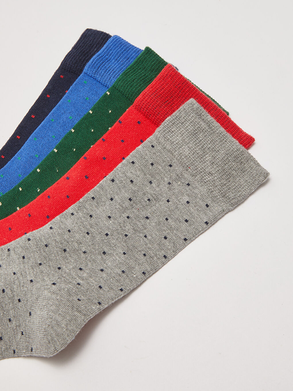 جوارب للكاحل للرجال - عبوة من 5 قطع-2