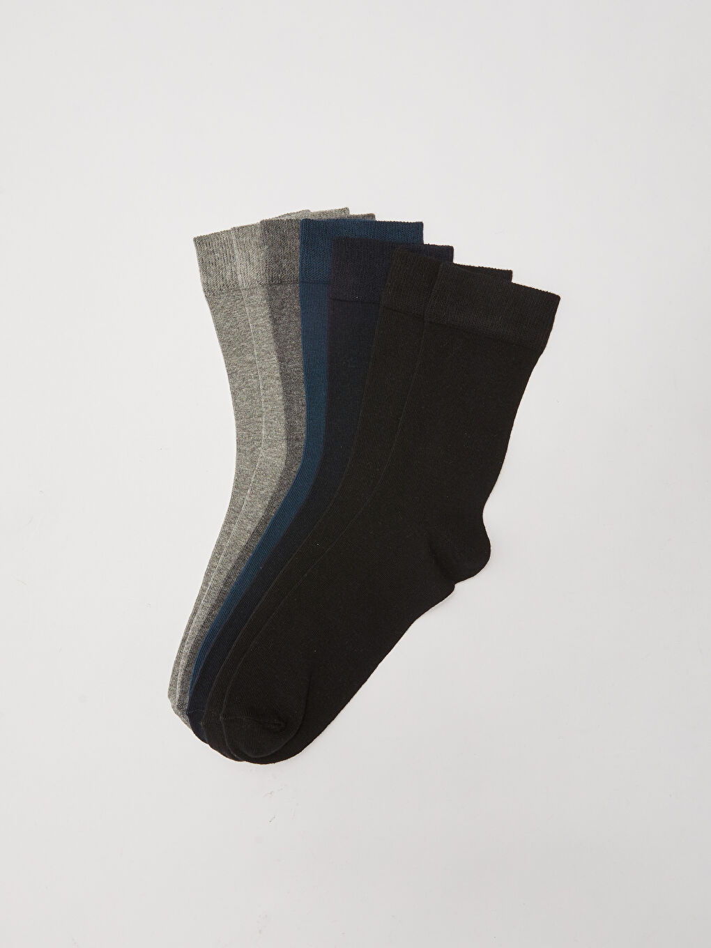 جوارب للكاحل للرجال - عبوة من 7 قطع