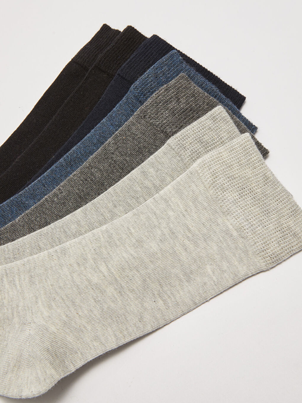 جوارب للكاحل للرجال - عبوة من 7 قطع-2