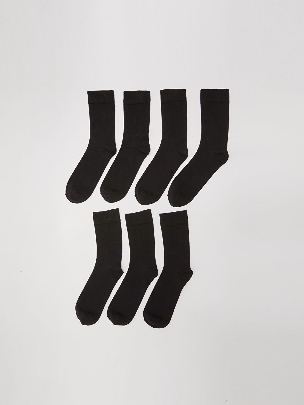 جوارب للكاحل للرجال - عبوة من 7 قطع