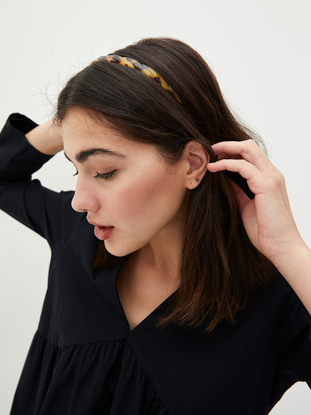 ربطة رأس نسائية مزخرفة - عبوتان-1