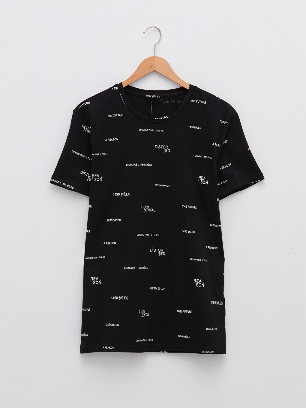 XSIDE Crew Neck Printed Short Sleeve Men's T-Shirt -S29019Z8-CVL