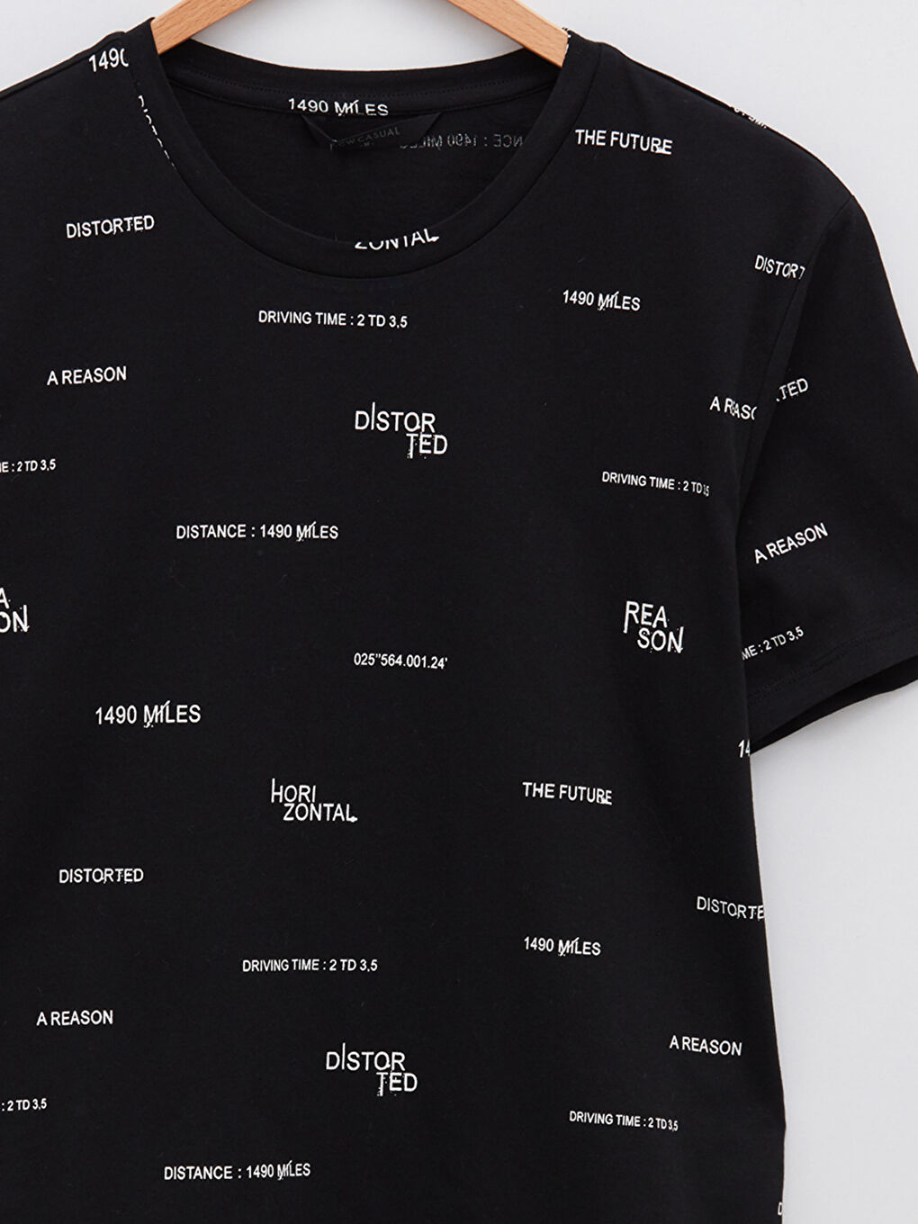 XSIDE Crew Neck Printed Short Sleeve Men's T-Shirt -S29019Z8-CVL