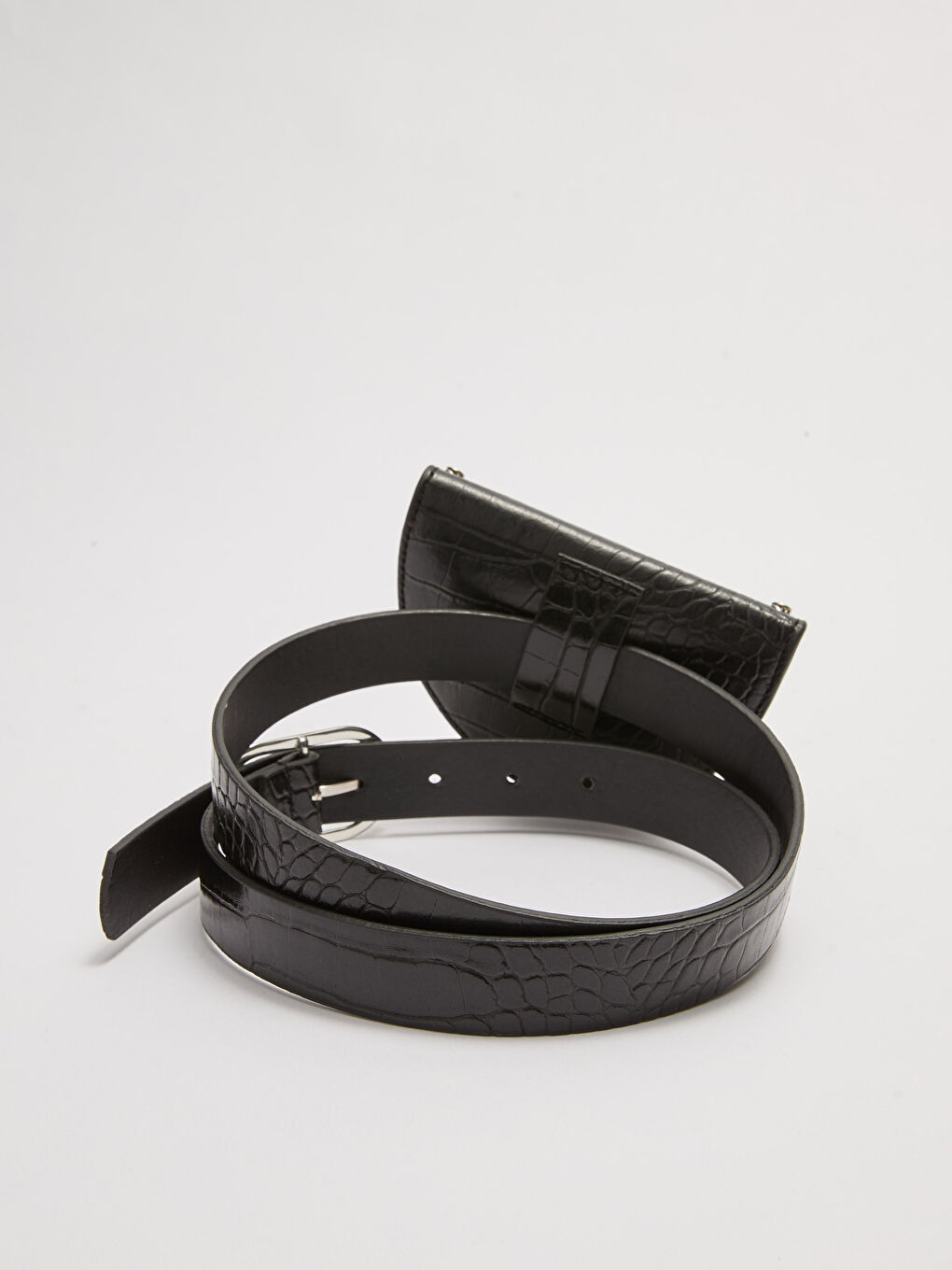 LCW ACCESSORIES Chain Detailed Bag Women's Belt With Self
