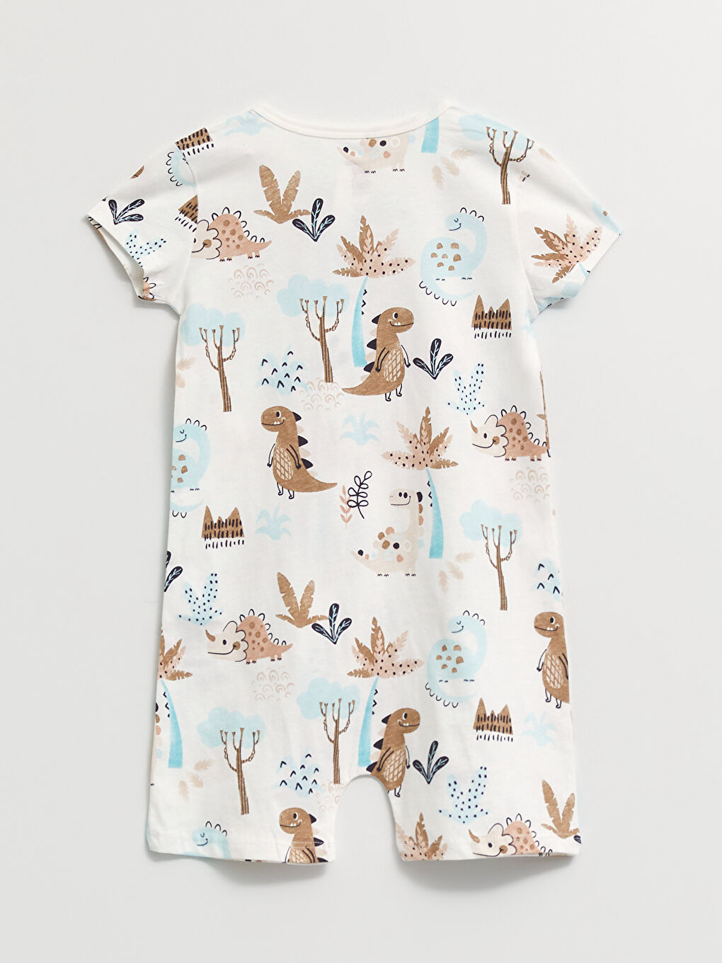 Combinaison Bébé Garçon Col Rond Manches Courtes Coton Lot de 2-2