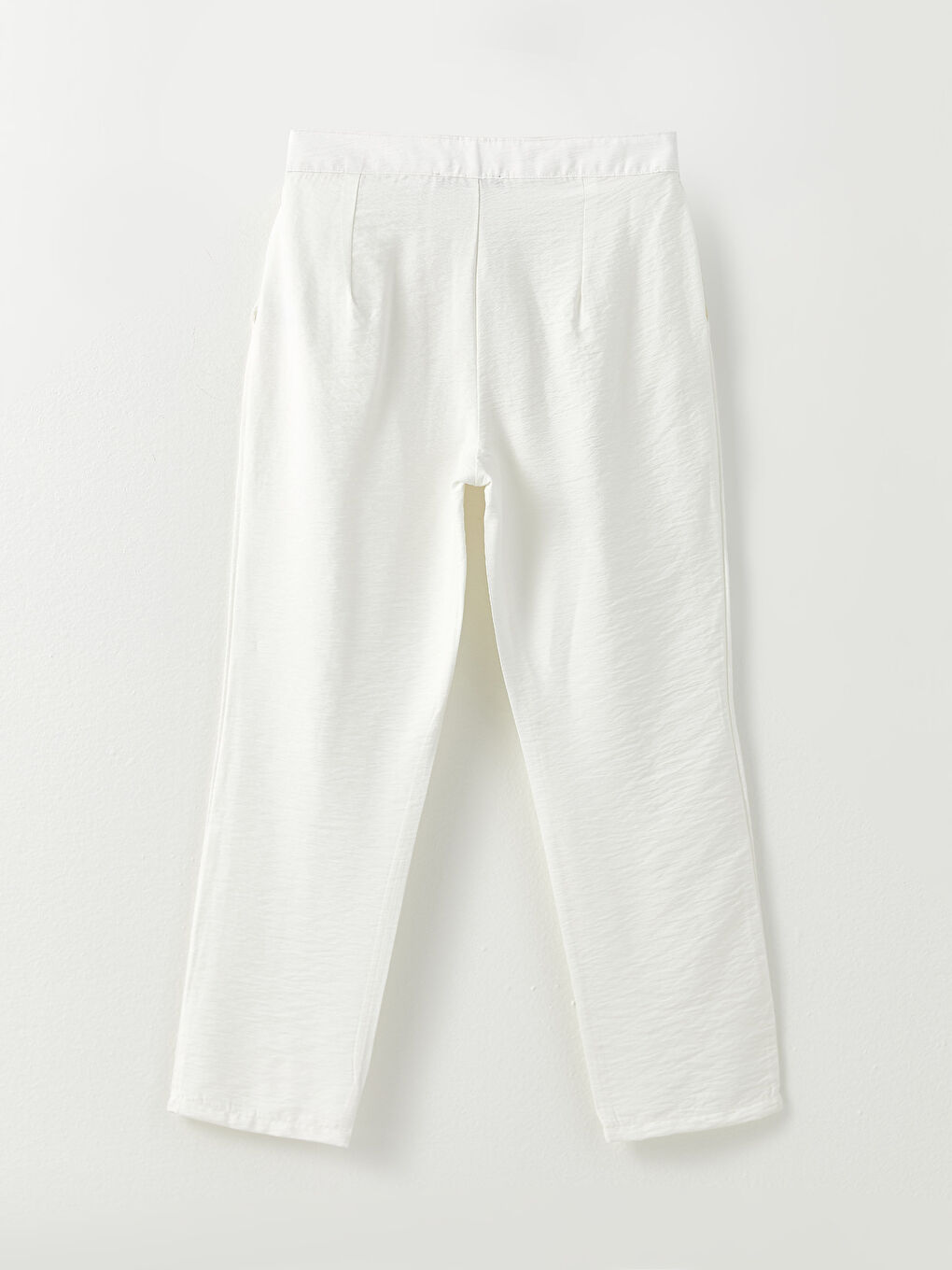 Pantaloni Standard Fit Regular cu Detalii la Buzunar pentru Femei-6