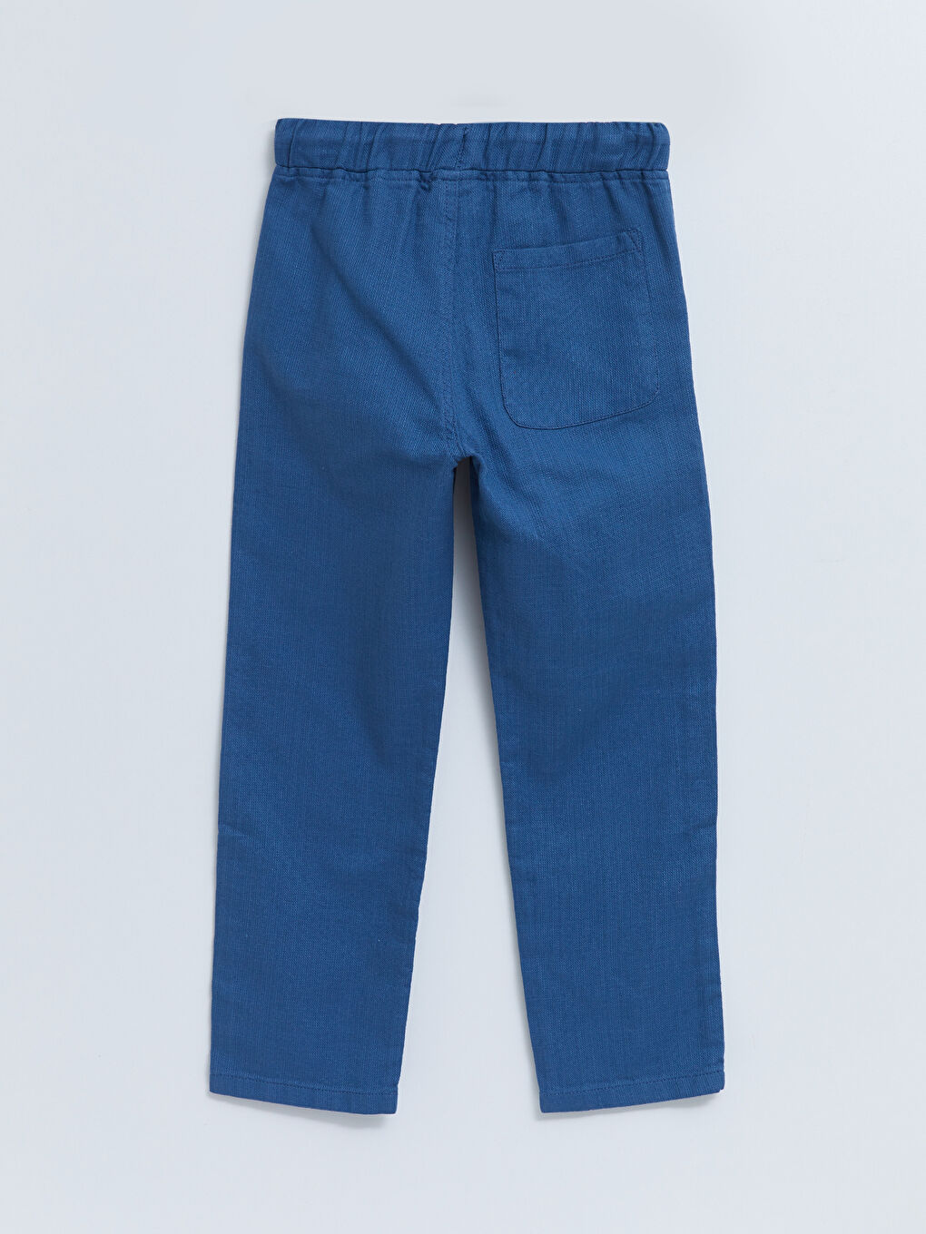 Elasticated Waist Basic Gabardine Boys' Trousers-1