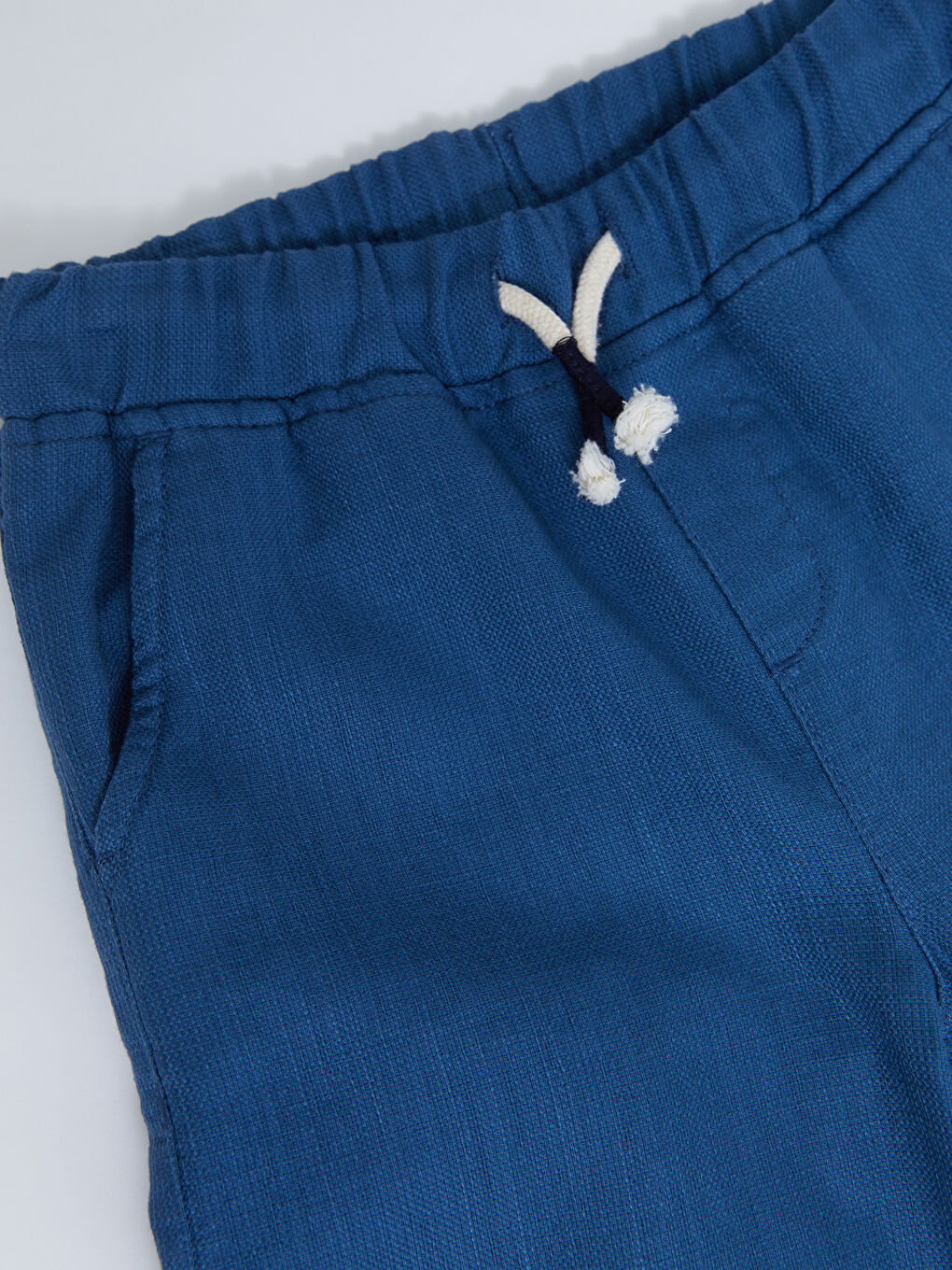 Elasticated Waist Basic Gabardine Boys' Trousers-2