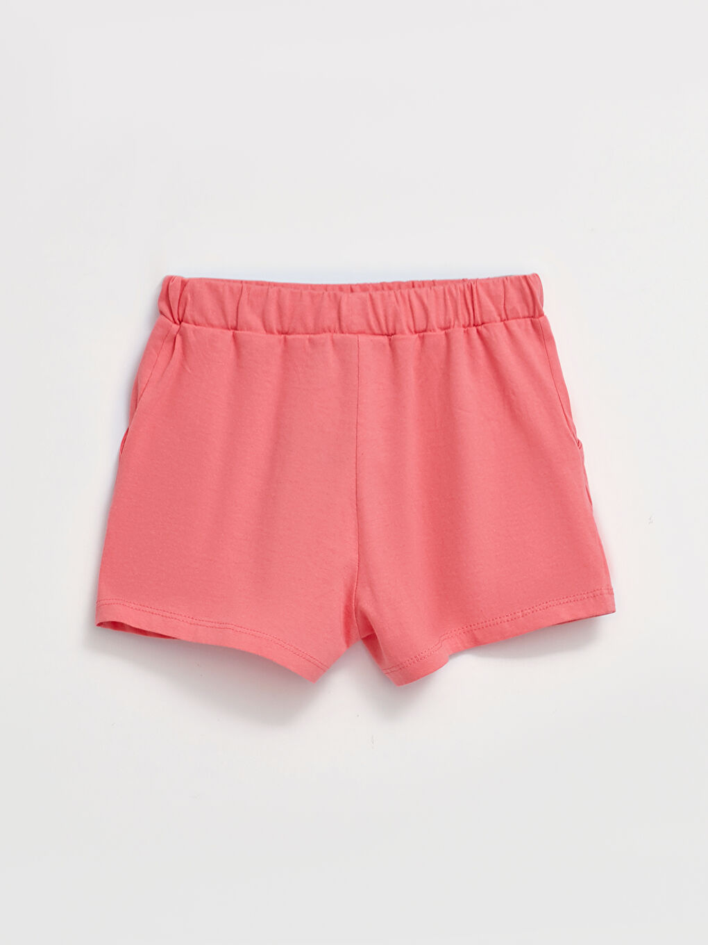 Elasticated Waist Printed Girls' Shorts-1
