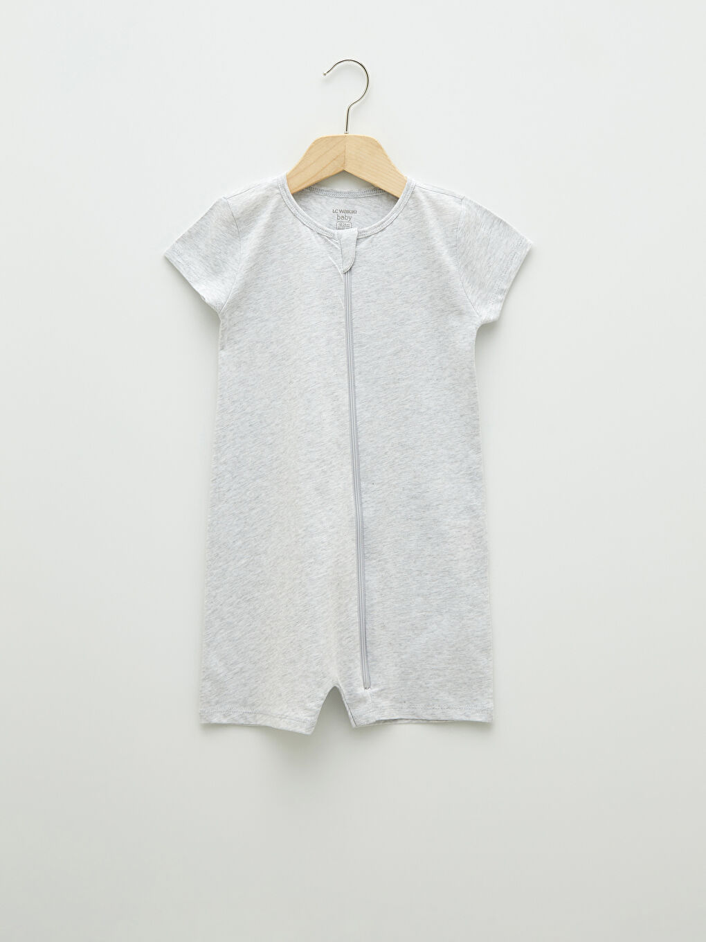 Bisiklet Yaka Kısa Kollu Baskılı Erkek Bebek Tulum-4