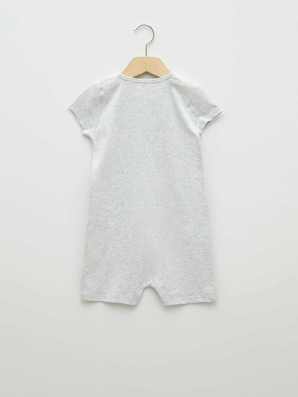 Bisiklet Yaka Kısa Kollu Baskılı Erkek Bebek Tulum-6