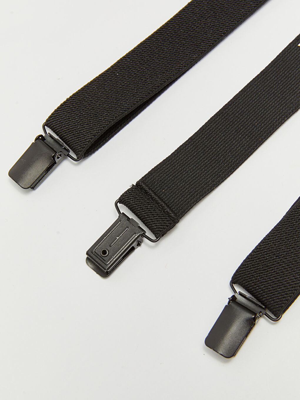 Siyah Erkek Çocuk Pantolon Askısı ve Papyon-2