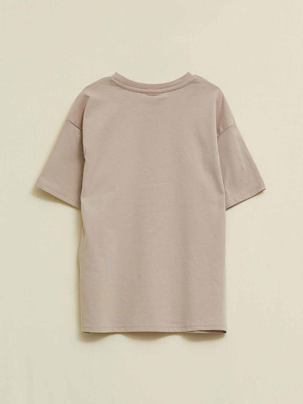 Crew Neck Printed Short Sleeve Boys' T-Shirt-1