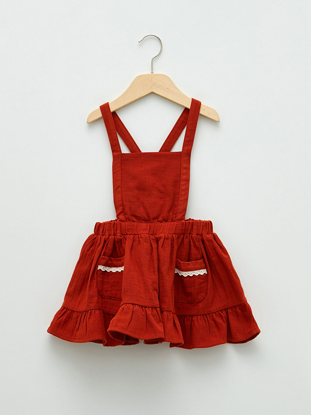 Bebe Collar Long Sleeve Embroidery Detailed Baby Girl T-Shirt and Skirt 2-Pack Set-7