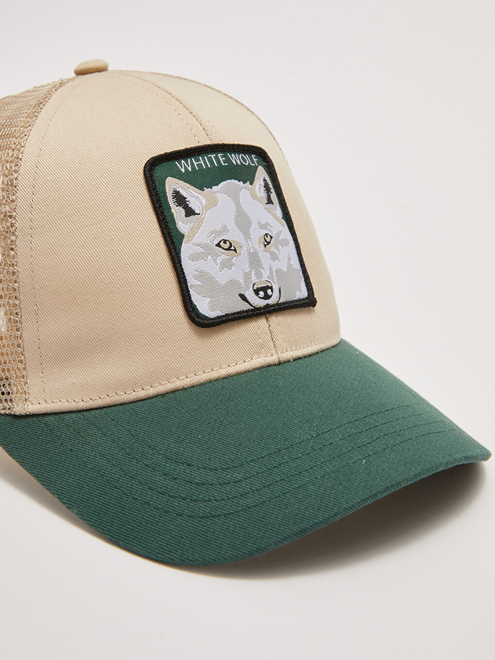 Color Block Mesh Detailed Men's Cap Hat-3