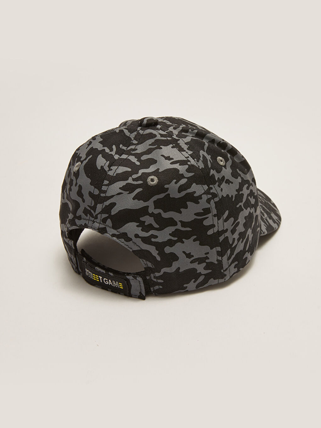 Siyah Yazı Nakışlı Erkek Çocuk Kep Şapka-4