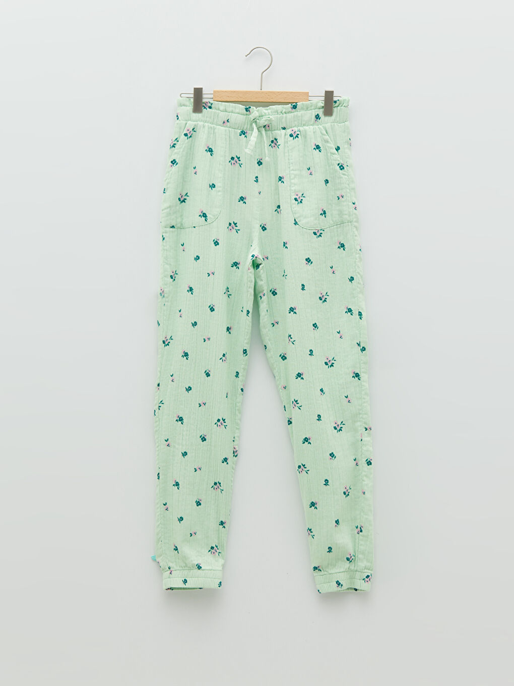 Elastic Waist Printed Girl Jogger Pants