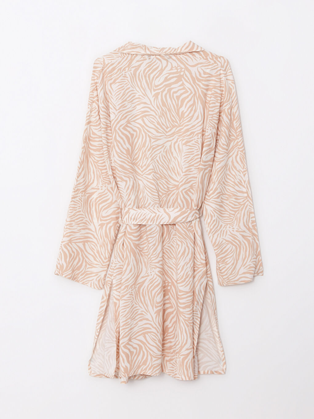Kimono pour Femmes en Viscose Surdimensionné à Motifs à Manches Longues avec Col Châle-6