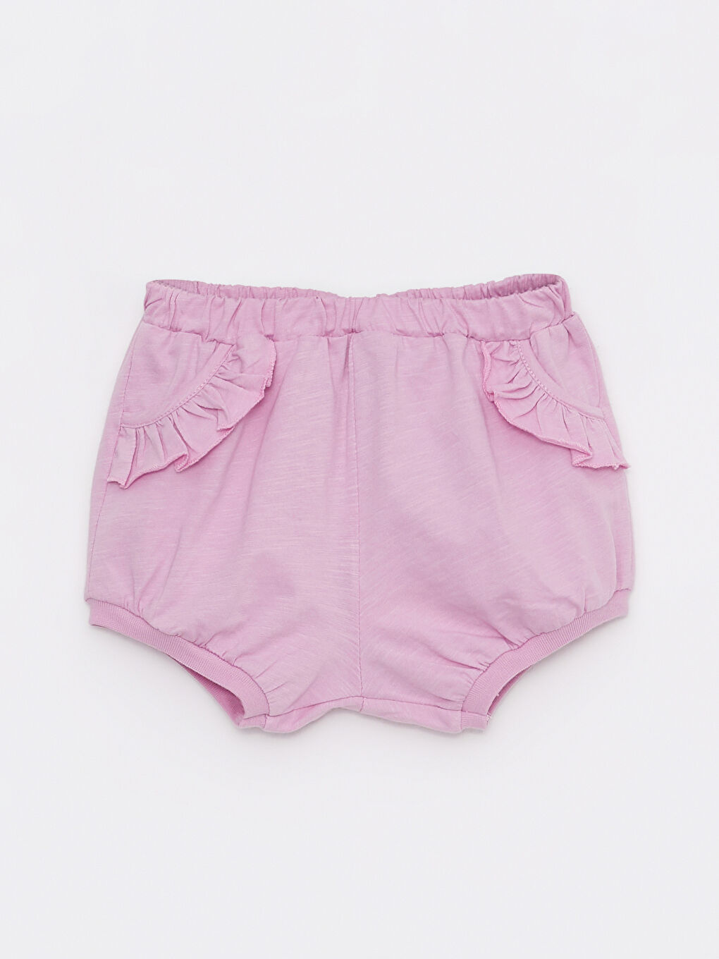 Lot de 2 Shorts Basiques pour Bébés Filles à Taille Élastiquée-1