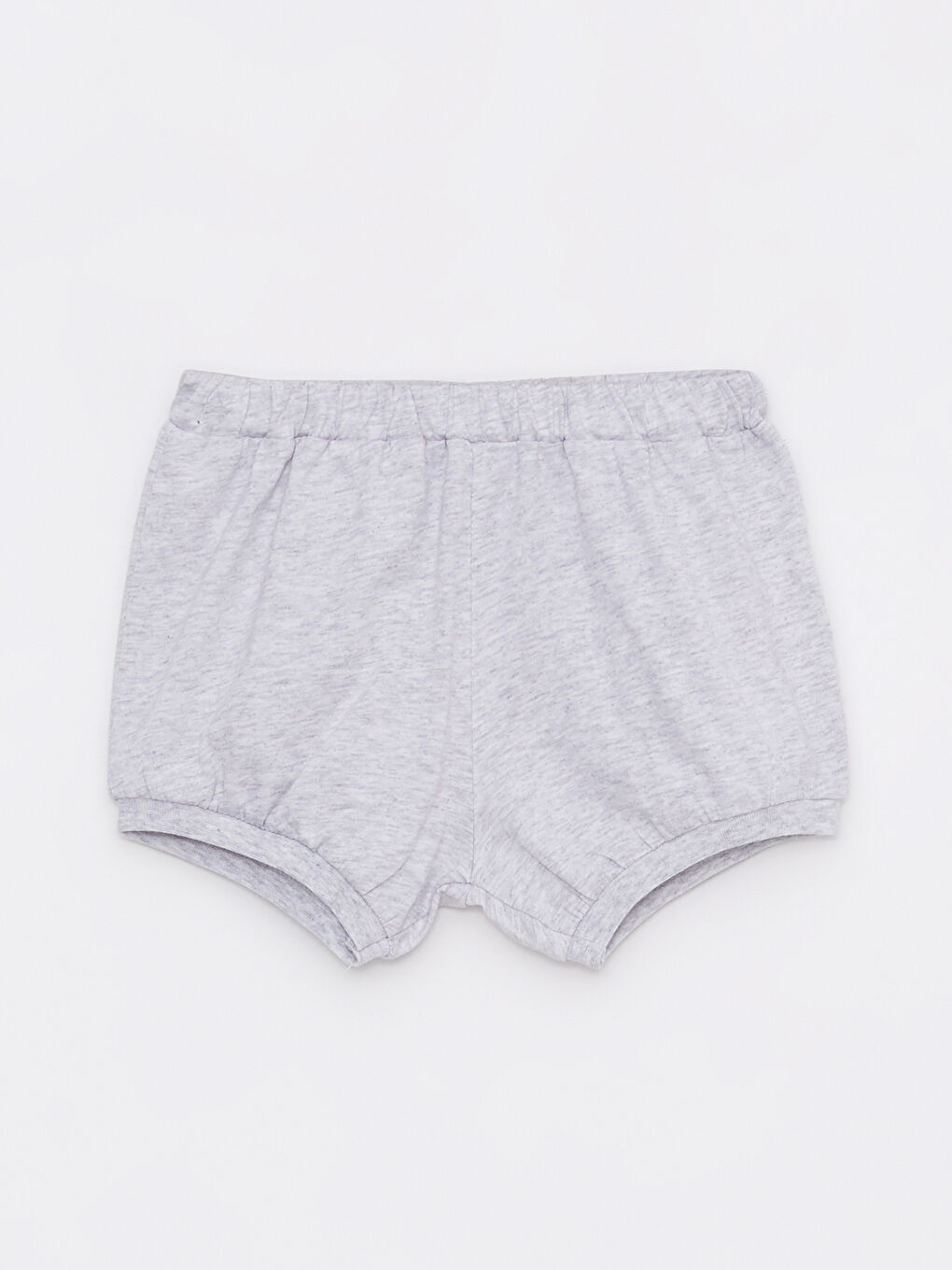 Lot de 2 Shorts Basiques pour Bébés Filles à Taille Élastiquée-3