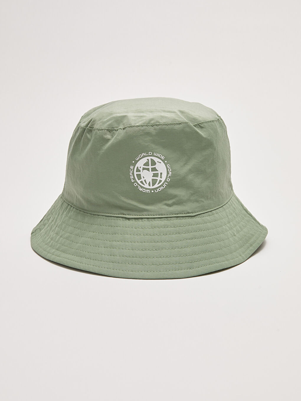 قبعة دلو مطبوعة للرجال-2