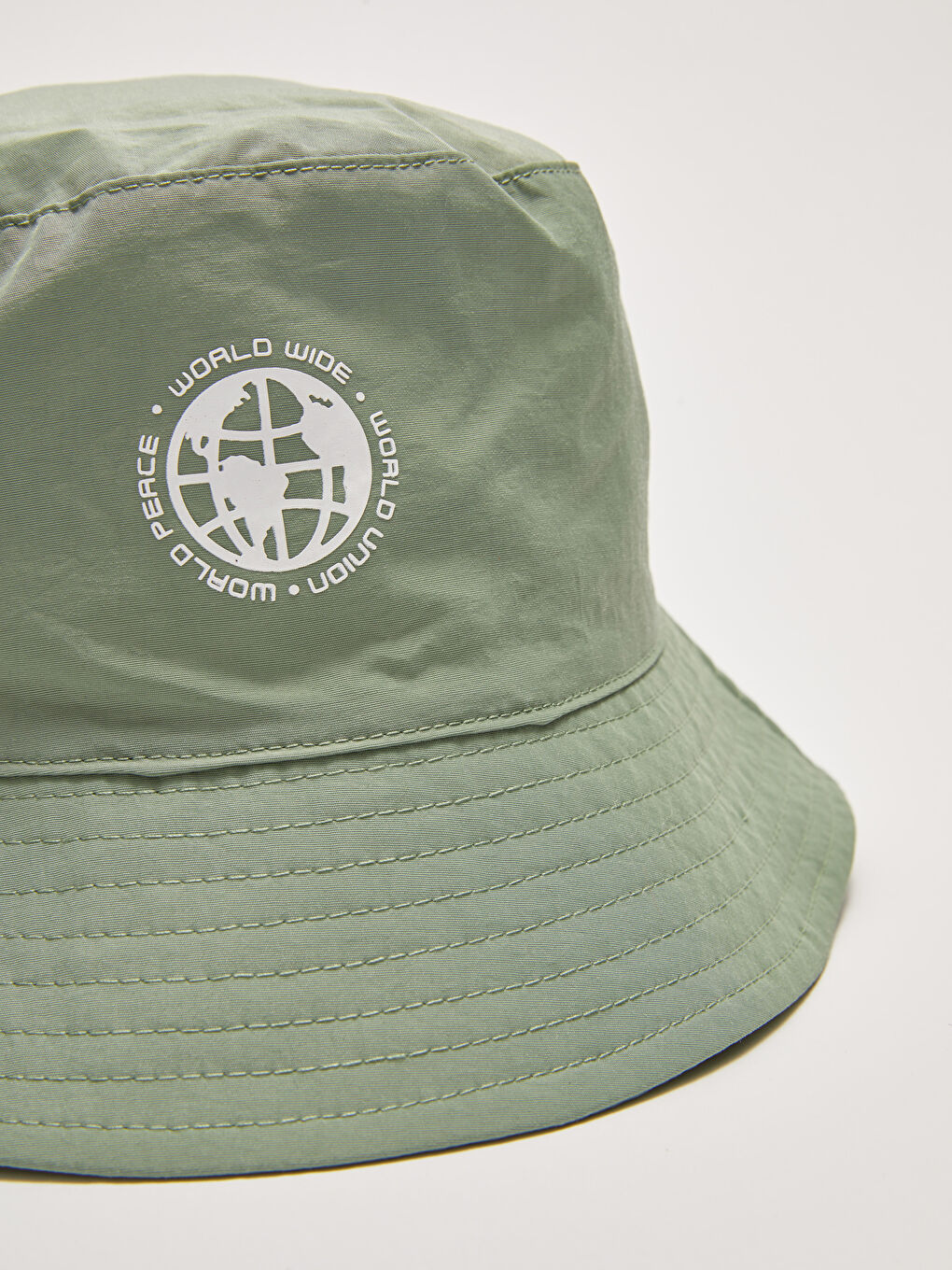 قبعة دلو مطبوعة للرجال-4