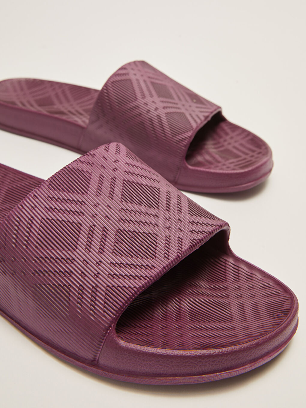 Printed Single-Strap Women's Slippers-2