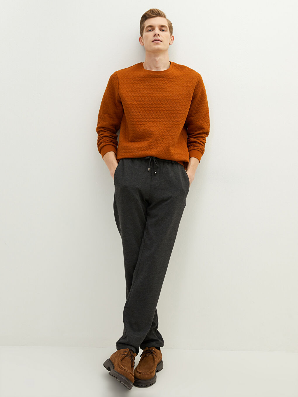 Antrasit Slim Fit Erkek Pantolon