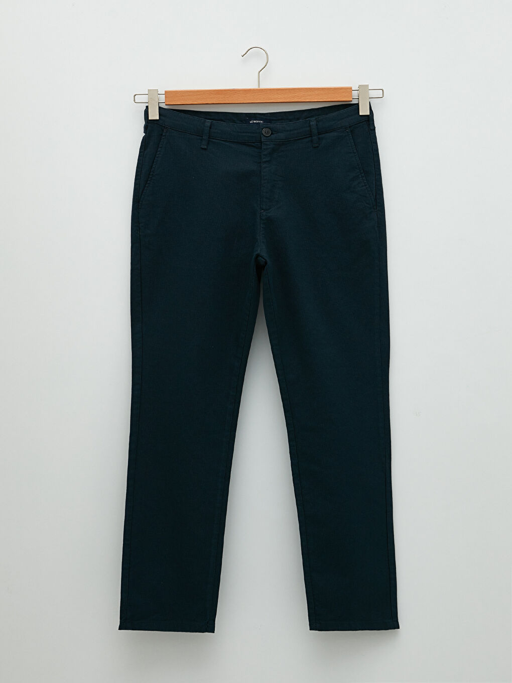 Standard Fit Textured Men's Trousers-5