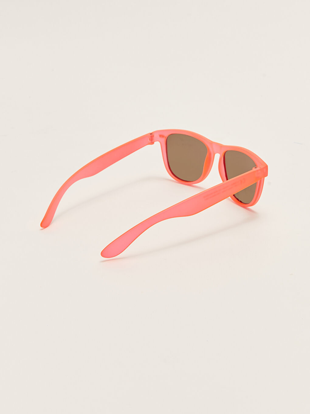 Lunettes de soleil épaisses à monture plate pour Filles-2