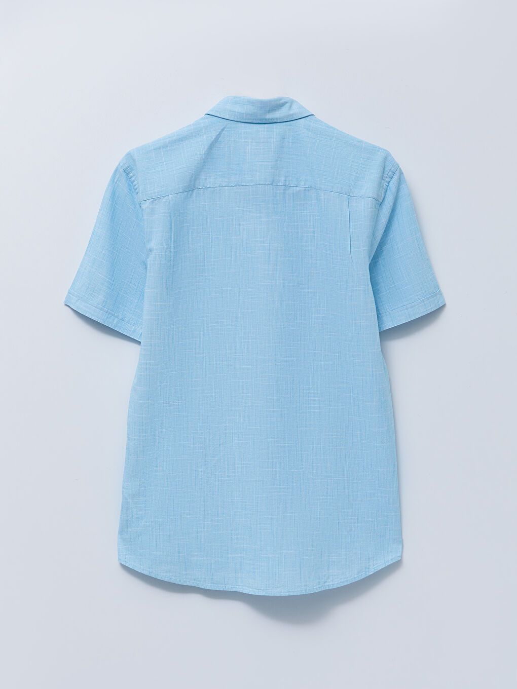 Turkuaz Regular Fit Kısa Kollu Erkek Gömlek-7