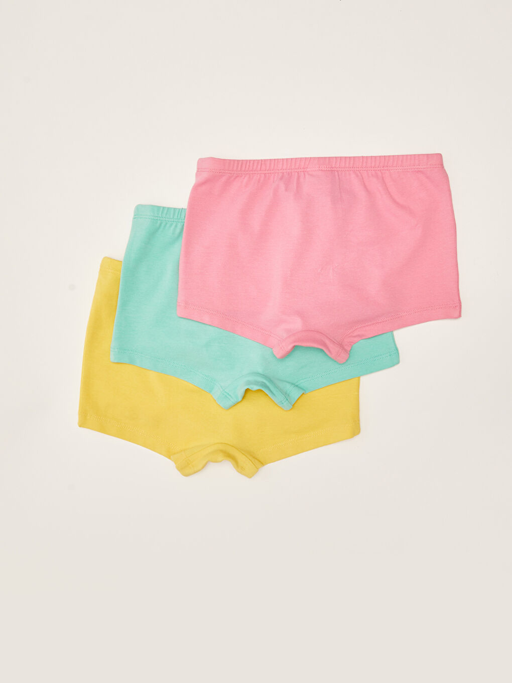 Basic Cotton Girls' Boxer 3-Pack-1