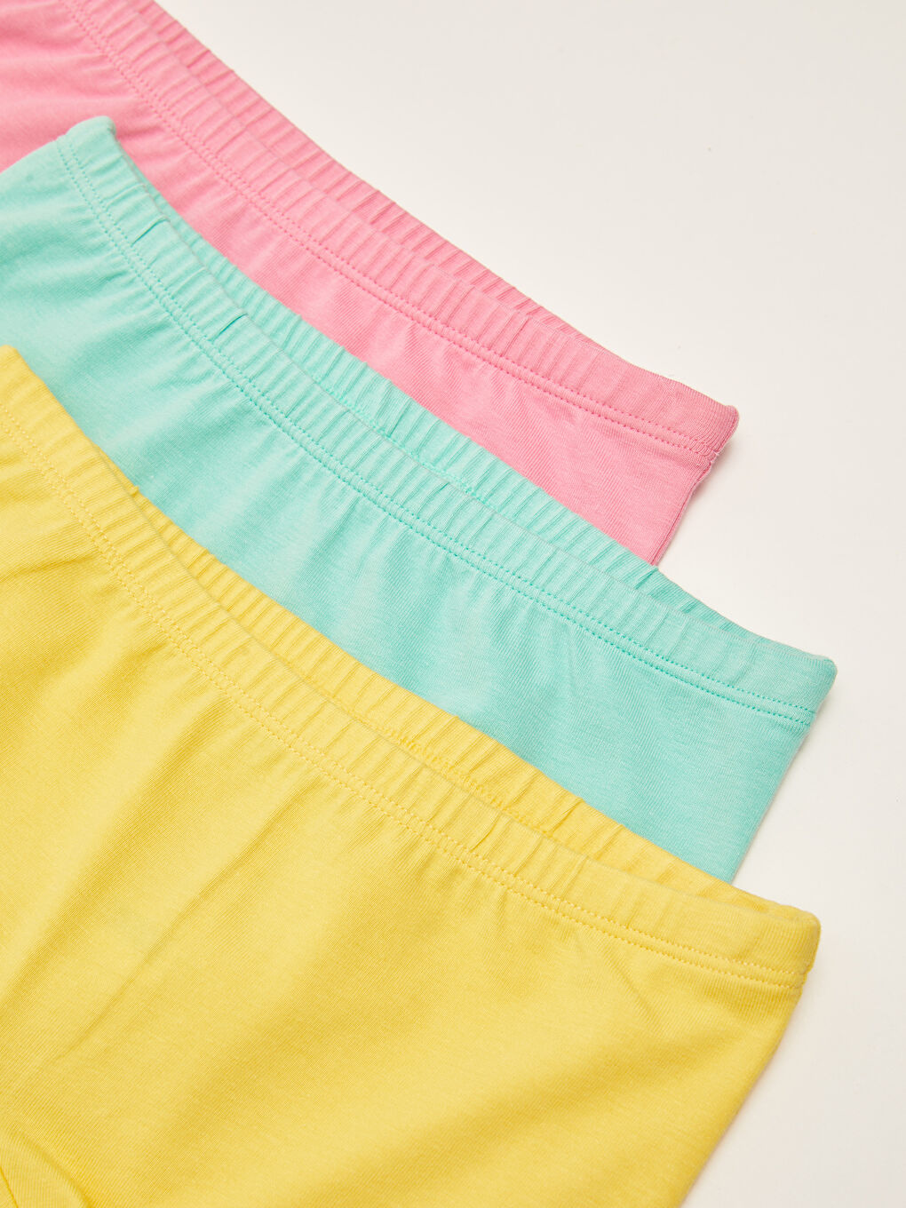 Basic Cotton Girls' Boxer 3-Pack-2