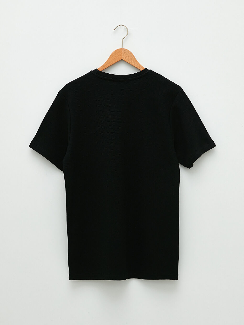 تيشيرت رجالي ياقة دائرية كم قصير مطبوع قطن ممشط-6