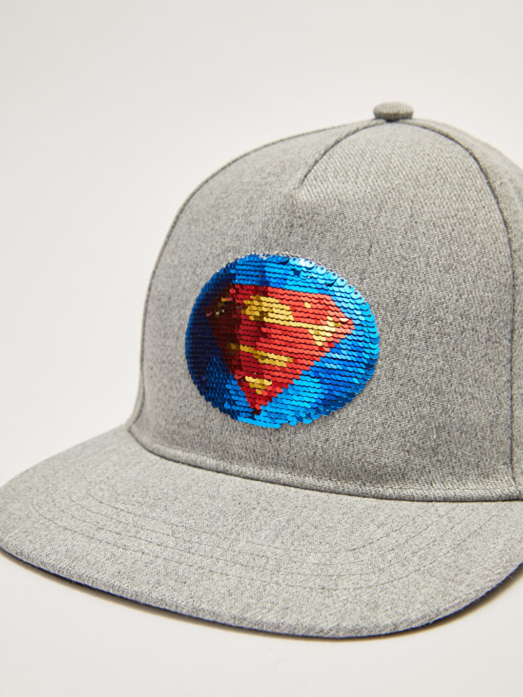 Superman Επίσημη Τραγιάσκα Hip Hop Με Κεντημένα Στοιχεία Και Παγιέτες Για Αγόρια-2