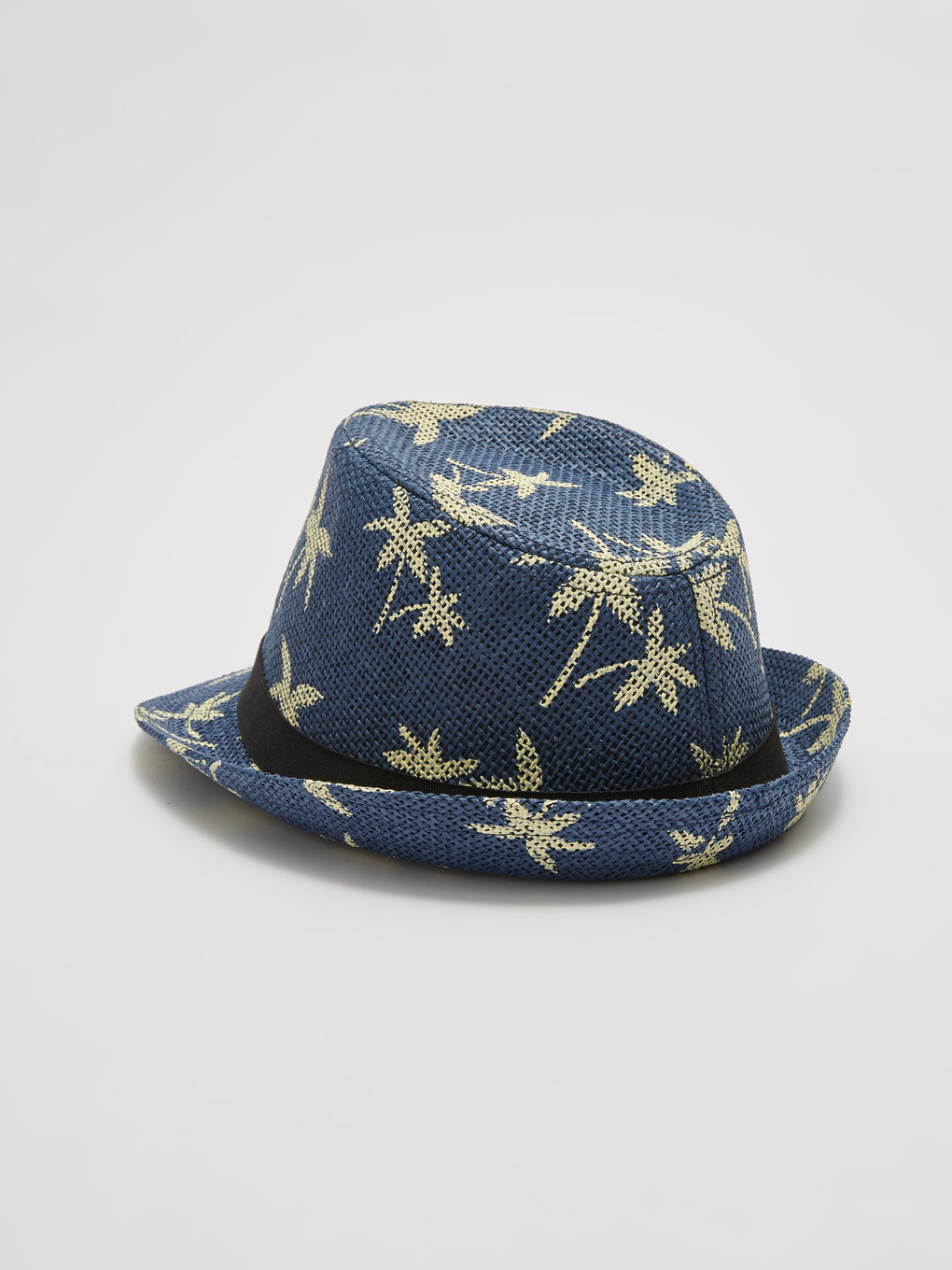 Printani Fedora Šešir Za Dječake S Plišanim Detaljem-2